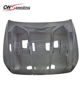 कार्बन फाइबर ने 2017-2020 हिंदई जीनेसिस कूप G70 हुड के लिए बोनेट हुड को कवर किया - Product Image 3