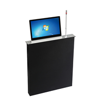 Système de Conférence Sans Papier à Écran LCD Escamotable et Microphone de Bureau Personnalisé de Haute Qualité pour Équipement de Bureau
