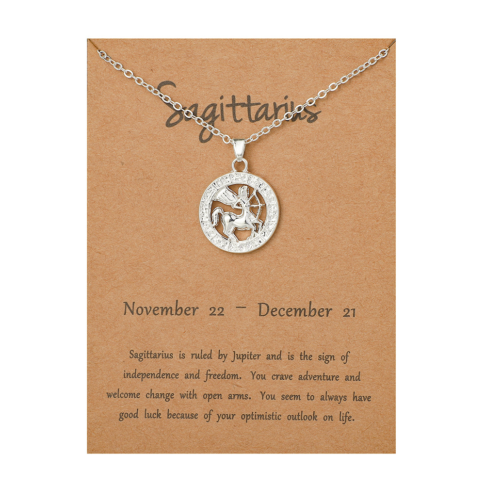 sagittarius with card