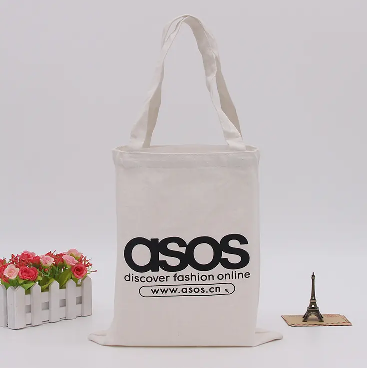 Wholesale Top Quality Cotton Large Shopping White Customized Canvas Tote Bags