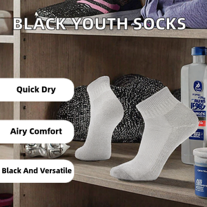 Wholesale Cotton <b>Socks</b> Manufacturer <b>Soft</b> Breathable Crew <b>Socks</b> for Men Women Everyday Casual Wear Custom Logo - Product Image 2