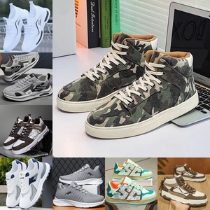 รองเท้ากีฬาผู้ชายขายดี รองเท้าลำลองแบบผูกเชือก แฟชั่นทันสมัย รองเท้าขายส่ง มีสินค้าในสต็อก - Product Image 3