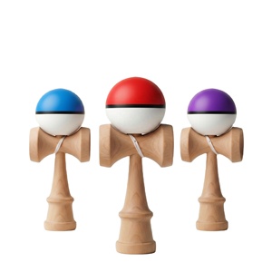 Wholesale Custom Logo Wooden Kendama <b>Toy</b> for Beginners Skill Sword Cup Ball Game Early Learning <b>Educational</b> Sports - Product Image 1
