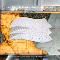 Panneaux lumineux LED en pierre translucide de luxe LICHO DC24V Ra90, dimmables, garantie 2 ans, éclairage haut de gamme pour îlot de cuisine/bar