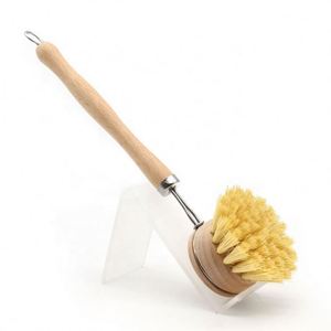 Replacement Kitchen Dish Pot Washing <b>Brush</b> Sisal Bristle <b>Scrub</b> <b>Brush</b> - Product Image 1