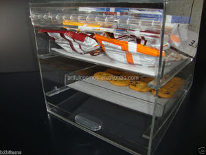 Caja de Almacenamiento de Pan Rectangular de Plástico, Diseño Moderno con Flujo de Aire, Contenedor Elegante y Funcional, Tarjeta Magnética, 1-3L - Product Image 6