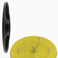 Cadenas passif CRAT IoT 4G NB résistant à l'eau pour couvercle de regard avec enregistrement de déverrouillage traçable