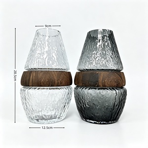 Vase haut de gamme Gia Tortoiseshell pour centres de table, décoration de mariage et vente en gros - Product Image 2