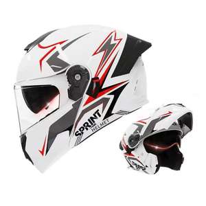Casque de <span class=keywords><strong>moto</strong></span> tout-terrain certifié 3C/DOT en ABS pour hommes et femmes, sécurité hivernale, utilisation multi-véhicules - Product Image 3