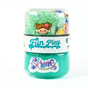 Kit de <span class=keywords><strong>Slime</strong></span> Brillante en la Oscuridad Wingart <span class=keywords><strong>con</strong></span> 228g de <span class=keywords><strong>Slime</strong></span>, 2.4g de Bolas de Espuma, 15g de Tubos de Purpurina, 2g de Chispas, 2 Figuras de Resina, Frasco de PET - Product Image 1