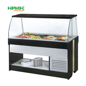 Congélateur commercial à double température Highbright Direct See avec porte vitrée, refroidissement par compresseur et dégivrage <span class=keywords><strong>automatique</strong></span> -18°C - Product Image 1
