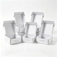 Cajas de Joyería de Diseño Personalizado al por Mayor, Cajas de Cartón Corrugado Pequeñas para Envíos, Cajas de Envío Mini con Tinta de Soya para Regalos
