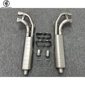 Nuevo escape de acero inoxidable 304 estilo AK para coches de carreras, compatible con G-Class W464 AMG G63 G500 2018-2023, ajuste 1:1 preciso, 6 meses de garantía. - Product Image 5