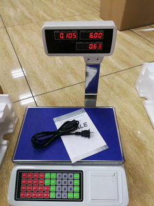슈퍼마켓 특별한 30kg 디지털 방식으로 상표 인쇄 가늠자 소매 플랫폼 인쇄 영수증 무게를 다는 가늠자 - Product Image 3
