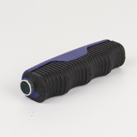 Manche en plastique couteaux en karami, acier inoxydable de haute qualité lame de revêtement colorée manche en plastique et en caoutchouc