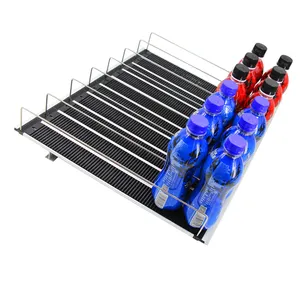 Supermarket Shelf Pusher Dividers Beverage Shelf Divider Cooler Rack Gravity Shelf