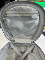 Valise élégante rétro ronde pour femme, en ABS et PU, avec 4 roulettes pivotantes, approuvée par les compagnies aériennes, sac de voyage pour cosmétiques