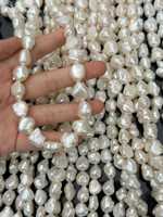 Perles d'eau douce naturelles blanches Edwin en vrac, perles en forme de baroque de 11 à 13 mm pour la fabrication de bijoux