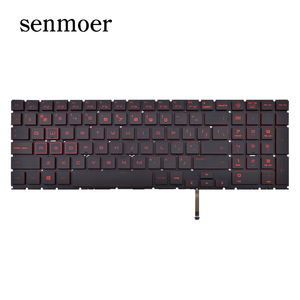 Nuevo para <span class=keywords><strong>HP</strong></span> <span class=keywords><strong>Omen</strong></span> <span class=keywords><strong>15</strong></span>-dc <span class=keywords><strong>15</strong></span>-dc000 <span class=keywords><strong>15</strong></span>-dc1000 15t-dc000 Dc0010nr Teclado RGB retroiluminado EE. UU. - Product Image 2