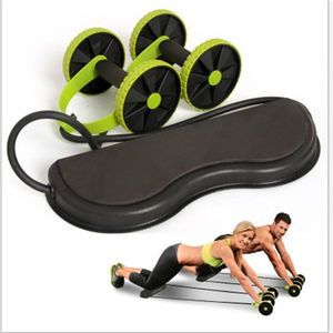 ล้อวิ่ง AB เสียงเงียบแบบหลายเสียง,ล้อหน้าท้อง <span class=keywords><strong>Nutrilite</strong></span> หน้าท้อง Abs AB ทัวร์รอบ Rodada - Product Image 1