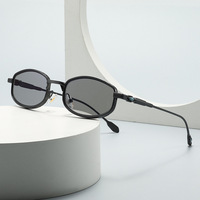 Lunettes de soleil métalliques de haute qualité Lmamba 9837, style rétro classique carré, pour hommes et femmes