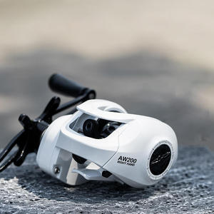 KALIOU Nouvelle Arrivée 3 + 1BB 6.3:1 MAX <span class=keywords><strong>Drag</strong></span> 8Kg White Bait Casting Sea Saltwater Baitcasting Fishing Reel - Product Image 5