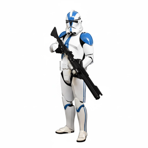 Trajes de Soldado Clon <span class=keywords><strong>Obi</strong></span>-<span class=keywords><strong>Wan</strong></span> de <span class=keywords><strong>Star</strong></span> <span class=keywords><strong>Wars</strong></span> Personalizados, Colección Completa, Cosplay, Personaje de Película, Juego de Rol - Product Image 1