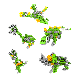 Bloques de construcción de plástico ABS para niños, juguete de ladrillos para armar Mini tren de plástico ABS - Product Image 2