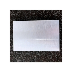 Hoja de metal de impresión de alta calidad de 200x300mm, sublimación en blanco, hoja de aluminio recubierta, Brillo/blanco mate, <span class=keywords><strong>Plata</strong></span> cepillada/oro - Product Image 6