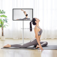 Nouvel écran portable intelligent sans fil de 21,5 pouces, moniteur Android avec écran tactile LCD, interface USB