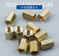 Raccord de tuyauterie en laiton haute pression fileté NPT 1/2 mâle x 3/8 femelle, surface lisse, adaptateur hexagonal personnalisable