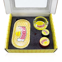 Kit de fumage complet durable à bas prix Plateaux roulants élégants Kits de fumage