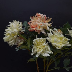 <span class=keywords><strong>Flores</strong></span> <span class=keywords><strong>Artificiales</strong></span> de Dalia de Látex con Diseño Realista, para Bodas, Navidad, Graduaciones, Día de la Madre, Decoración del Hogar - Product Image 5