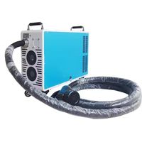 Chargeur rapide portable DC 20 kW bleu avec interface CCS Type 2 vers CCS2, station de recharge mobile pour véhicules électriques pour le sauvetage routier