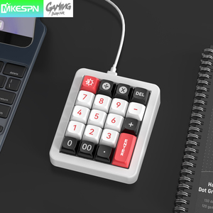 K812 Gaming Mechanical <strong>Keyboard</strong> 19 Key RGB Hot Swap Custom Numeric Full <strong>Keyless</strong> Design Wired Mini Keypad - Product Image 2