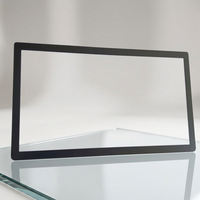0.5mm Glass Manufacturer Display Window Toughened Glass Panel