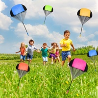 Enfants en plein air coloré Parachute jouet soldat main lancer Parachute jouet en plein air enfants jouets volants