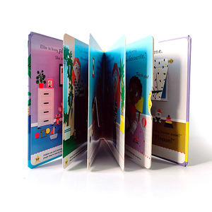 หนังสือภาพแบบยกแผ่นได้ หนังสือกระดาษแข็งสำหรับเด็ก หนังสือเสริมพัฒนาการสำหรับเด็ก หนังสือเด็กอ่านเล่น พิมพ์หนังสือเด็ก - Product Image 4