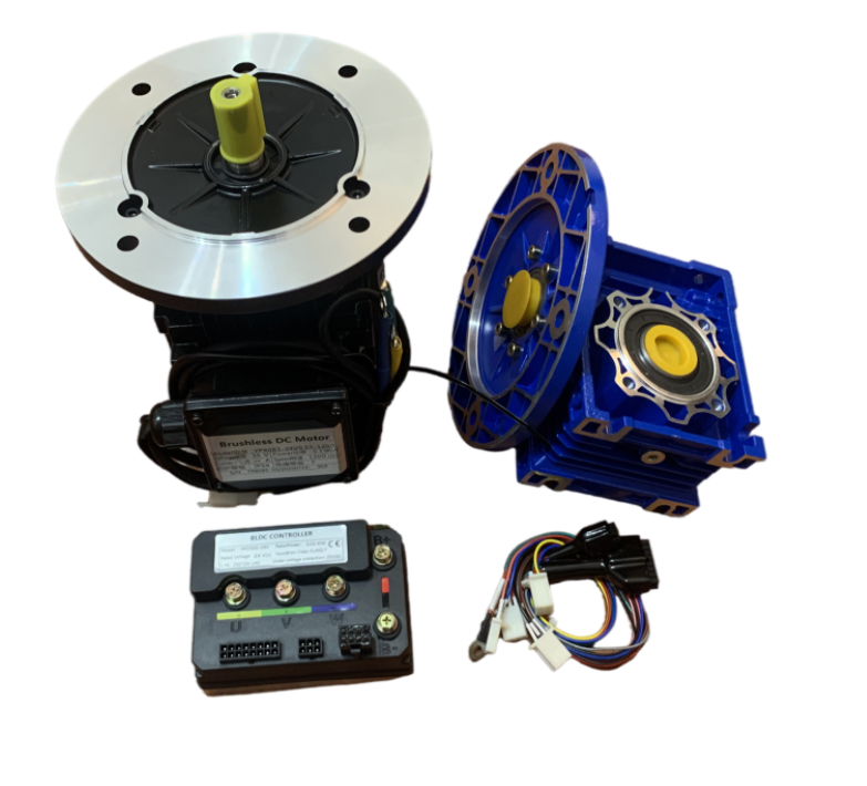 7KW Brushless Permanent Magnet 1200RPM 72VDC BLDC Motor IP54 CE ...