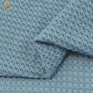 100% из полиэстера, эластичная ткань в виде ананаса, 240 г для весенне-летней спортивной одежды, футболки, сетчатая ткань с аммиаком и ананасом, в наличии - Product Image 4