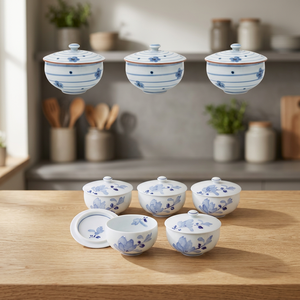 Second Hand Japan Surplus Non Brand 7-Piece <b>Ceramic</b> Utensil <b>Sets</b> Dishwasher Oven Safe Microwave Safe Frying <b>Pan</b> Kitchenware - Product Image 1
