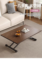 Höhenverstellbarer Klapp-Couchtisch mit Lift-und-Fold-Funktion für Wohnzimmer und Home-Office