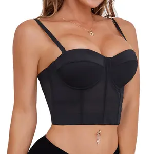 Hot Sell Adjustable Thin Strap Seamless Soft Bras For Women Wireless Push Up Bra Comfortable Corset Shape