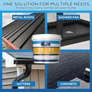 Indoor Two Components Polyurea Waterproofing <b>Materials</b> Eco-Friendly Durable High Temperature Resistant 5-Year Warranty Tile - Product Image 4