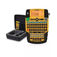 Étiqueteuse industrielle durable DYMO Rhino 4200, imprimante d'étiquettes professionnelle pour les chantiers, imprimante de marquage de câbles, ruban d'étiquetage