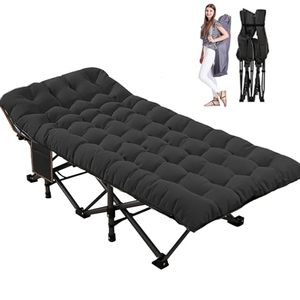 Tempat Tidur Lipat Portabel, Ranjang Lipat untuk Berkemah, Ranjang Lipat Dua Lapis Bahan Oxford, Tempat Tidur Perjalanan Portabel untuk Rumah, Kantor, Tidur Siang, dan Pantai Luar Ruangan - Product Image 1
