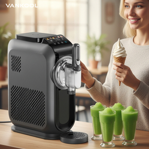 Portable 6 In1 Smoothie Slushie <strong>Machine</strong> 1.5L Single <strong>Home</strong> Frozen Drink Soft <strong>Ice</strong> Cream <strong>Machine</strong> Electric Power Source - Product Image 1