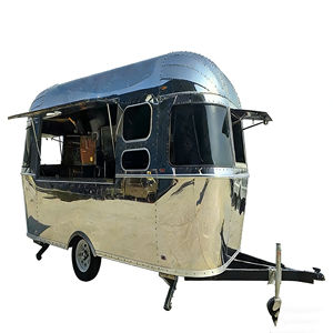 Carrito de Hot Dogs Móvil Personalizado, Remolque de Comida para Helados, Camión Totalmente Equipado, Cocina Móvil de Acero Inoxidable y Aluminio, Servicio de Dulces - Product Image 2