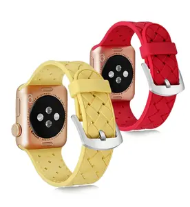 For Apple Watch Band For Apple Watch Strap Silicone Sport Smart Watch Band For IWatch Accessories 38/42/40/44mm