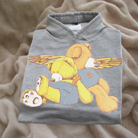 Vente directe usine – Patch personnalisé DTF à transfert thermique motif Ours mignon dessin animé pour vêtements